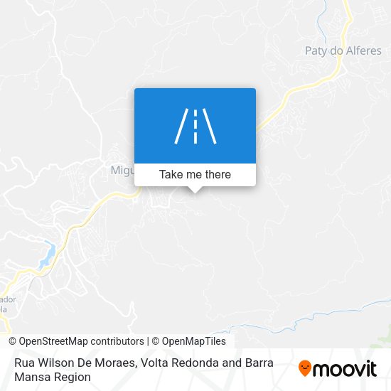 Rua Wilson De Moraes map