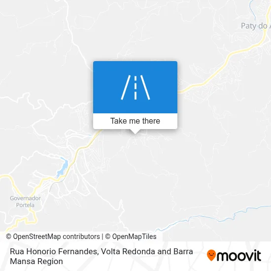 Rua Honorio Fernandes map
