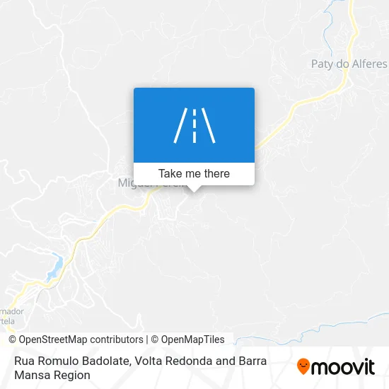 Rua Romulo Badolate map