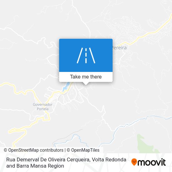 Rua Demerval De Oliveira Cerqueira map