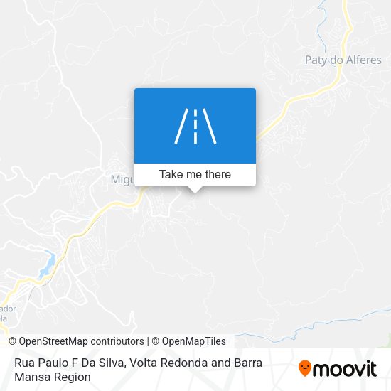 Rua Paulo F Da Silva map
