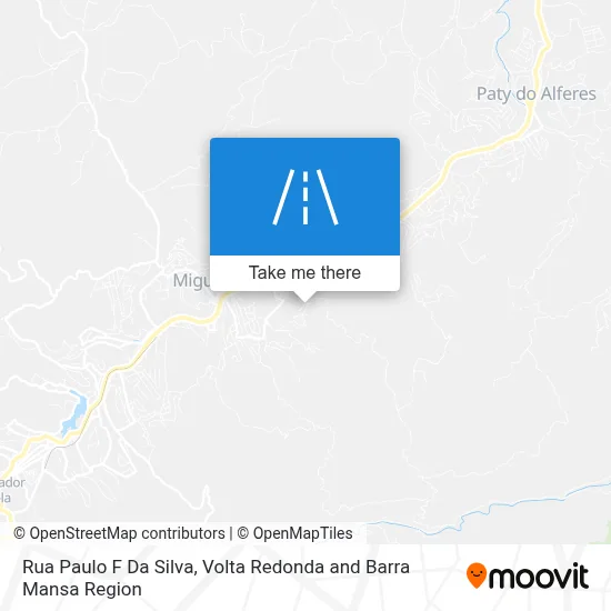 Rua Paulo F Da Silva map