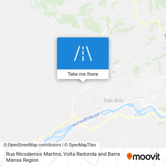 Rua Nicodemos Martins map