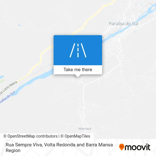 Rua Sempre Viva map