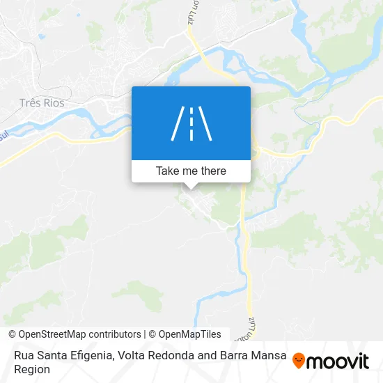 Rua Santa Efigenia map