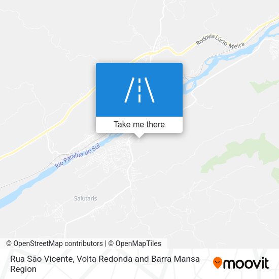 Rua São Vicente map
