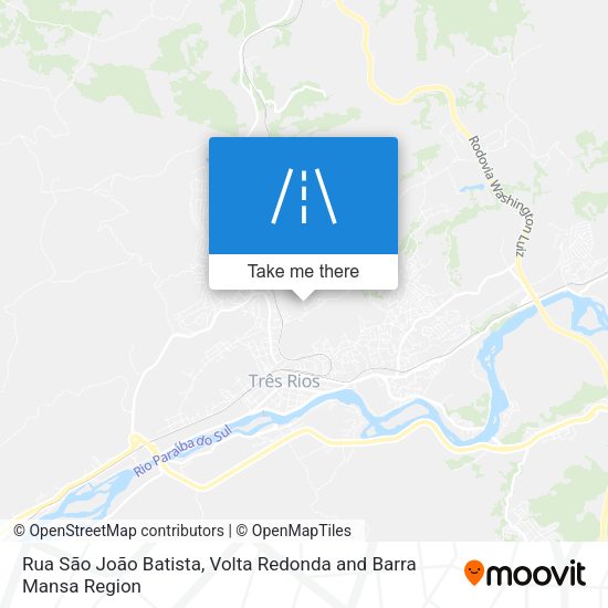 Rua São João Batista map