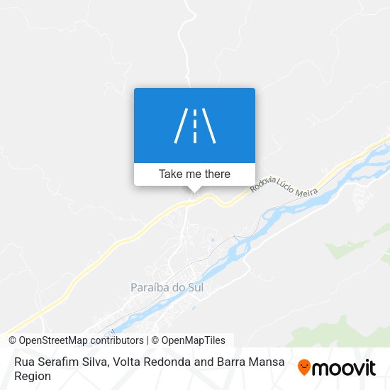 Rua Serafim Silva map