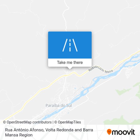 Rua Antônio Afonso map
