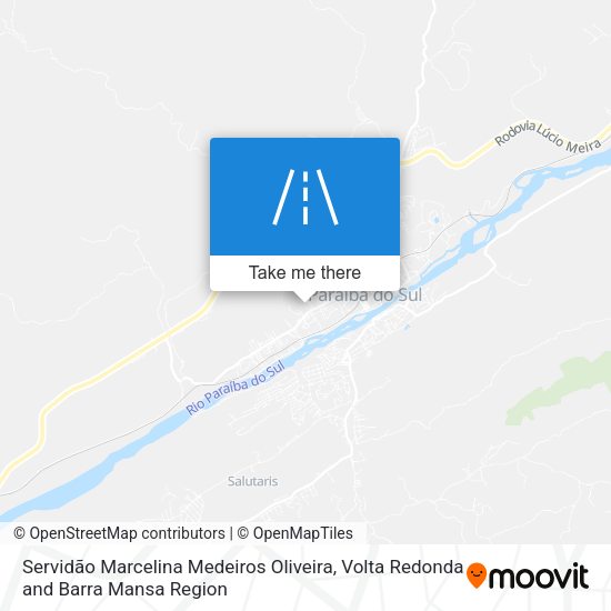 Servidão Marcelina Medeiros Oliveira map