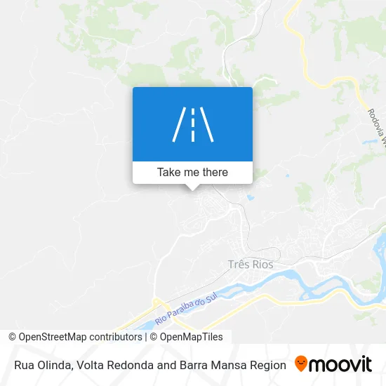 Rua Olinda map