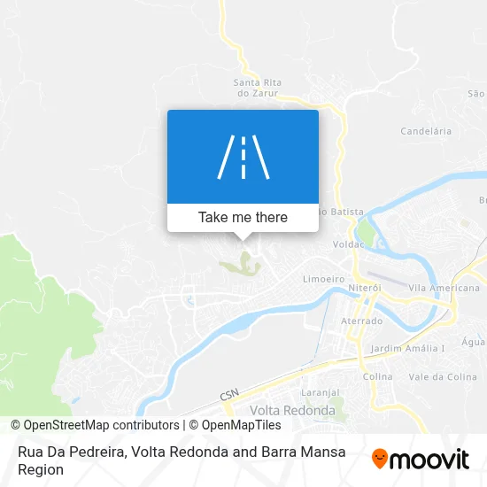 Rua Da Pedreira map