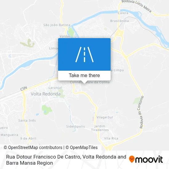 Rua Dotour Francisco De Castro map