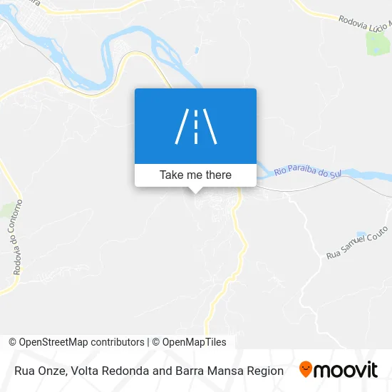 Rua Onze map