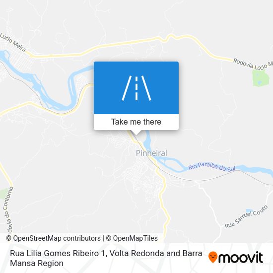 Rua Lilia Gomes Ribeiro 1 map