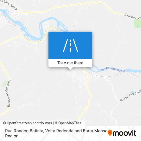 Rua Rondon Batista map