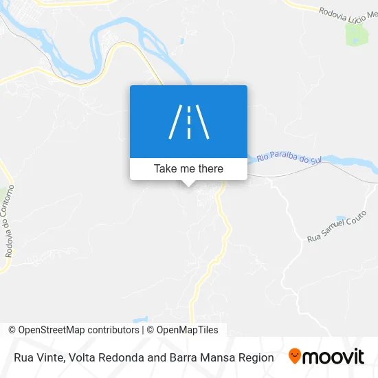 Rua Vinte map