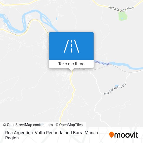 Rua Argentina map