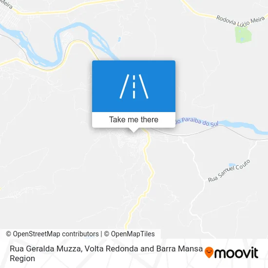 Rua Geralda Muzza map