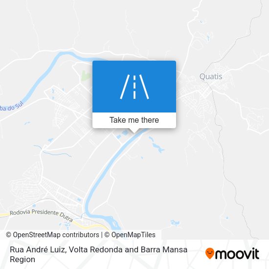 Rua André Luiz map