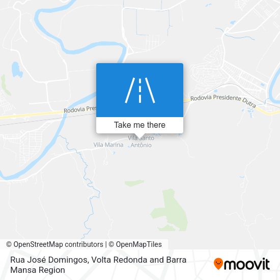 Rua José Domingos map