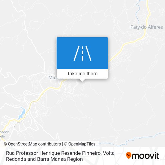 Rua Professor Henrique Resende Pinheiro map