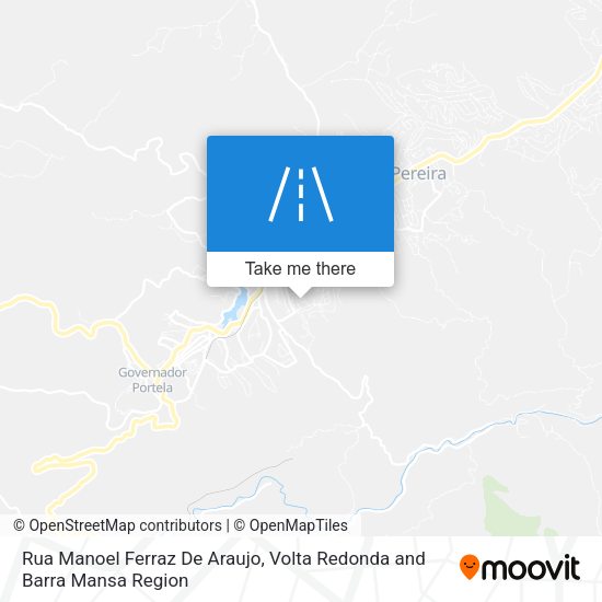 Rua Manoel Ferraz De Araujo map