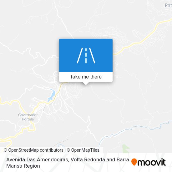 Avenida Das Amendoeiras map