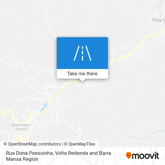 Rua Dona Pessoinha map