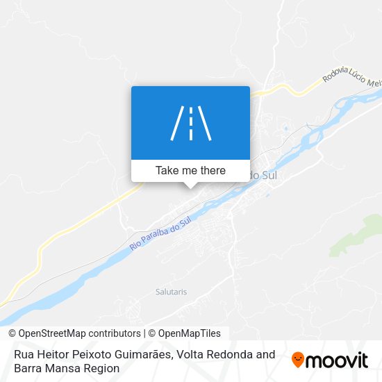 Rua Heitor Peixoto Guimarães map