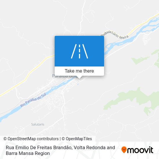 Rua Emilio De Freitas Brandão map