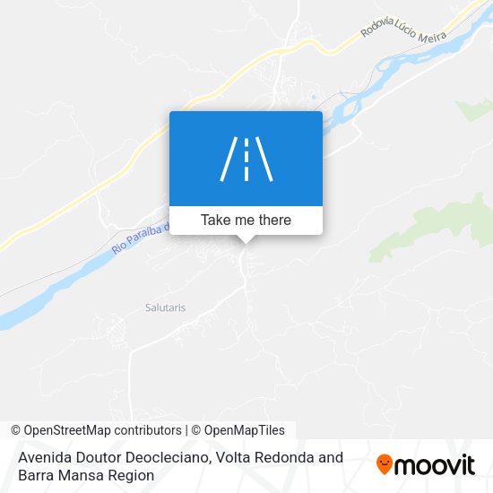 Avenida Doutor Deocleciano map
