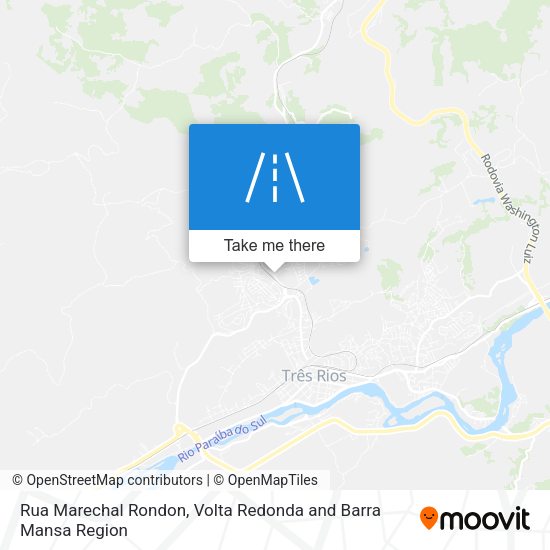 Rua Marechal Rondon map