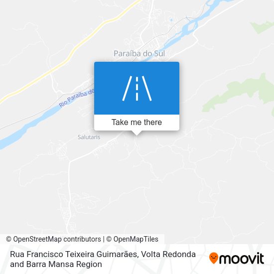 Rua Francisco Teixeira Guimarães map
