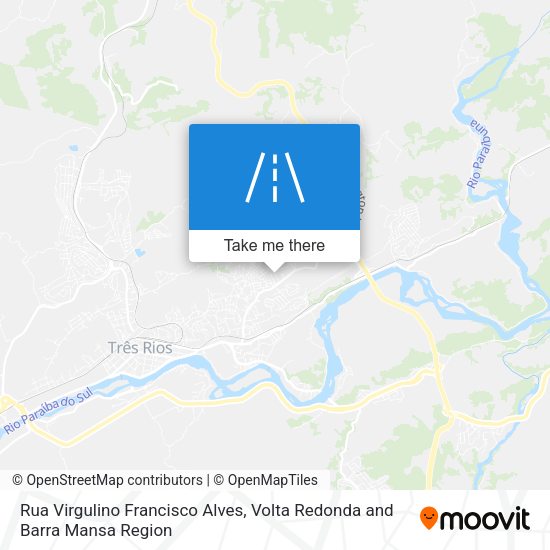 Rua Virgulino Francisco Alves map
