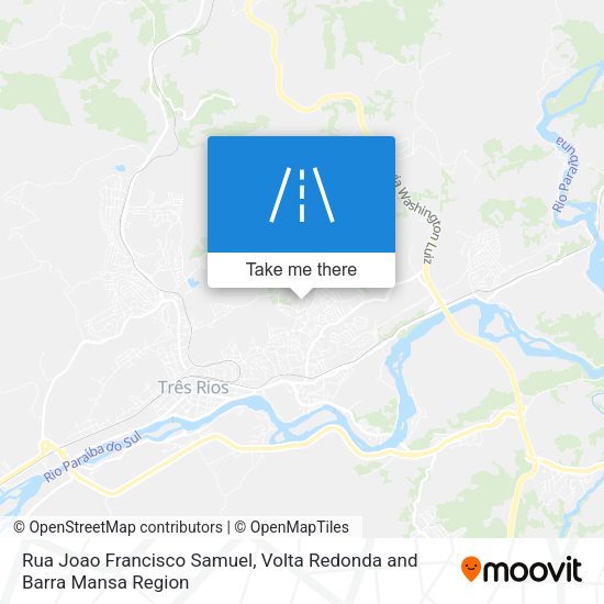 Rua Joao Francisco Samuel map