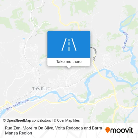 Rua Zeni Moreira Da Silva map