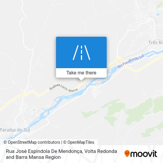 Rua José Espindola De Mendonça map