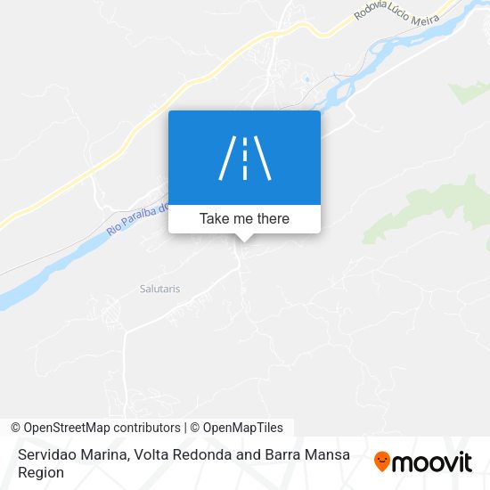 Servidao Marina map