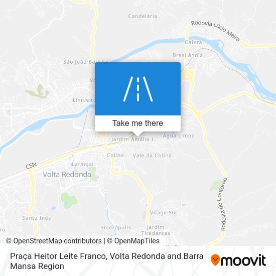 Praça Heitor Leite Franco map