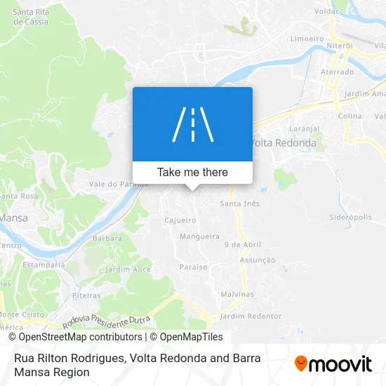 Rua Rilton Rodrigues map
