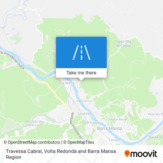 Travessa Cabral map