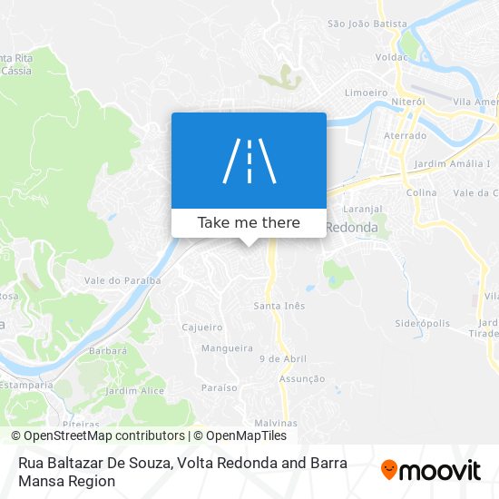 Rua Baltazar De Souza map