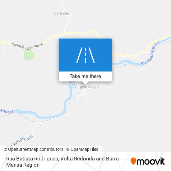 Mapa Rua Batista Rodrigues