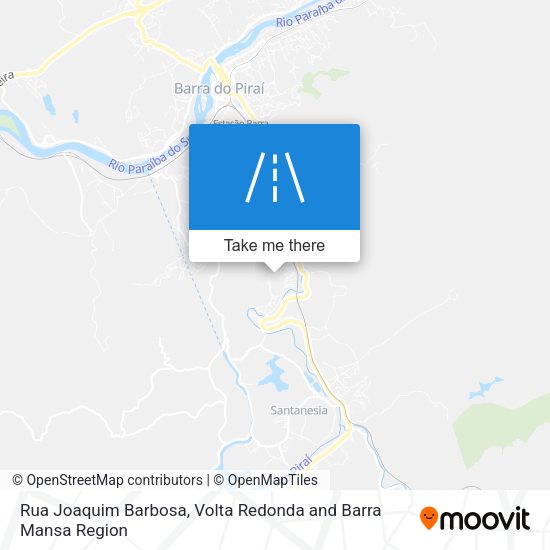 Rua Joaquim Barbosa map