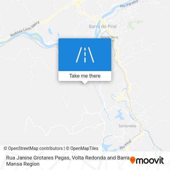 Rua Janine Grotares Pegas map