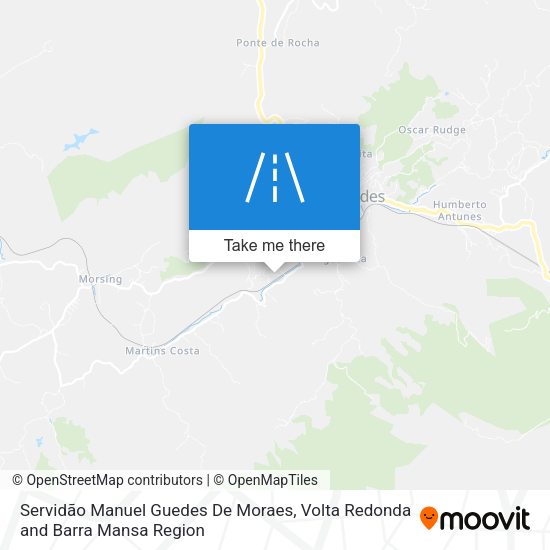 Servidão Manuel Guedes De Moraes map