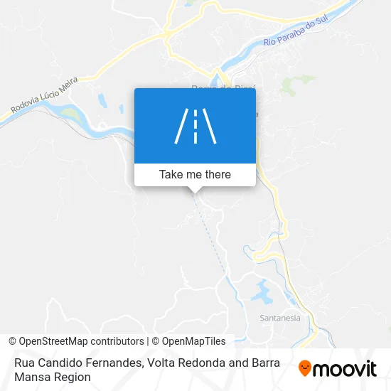 Rua Candido Fernandes map