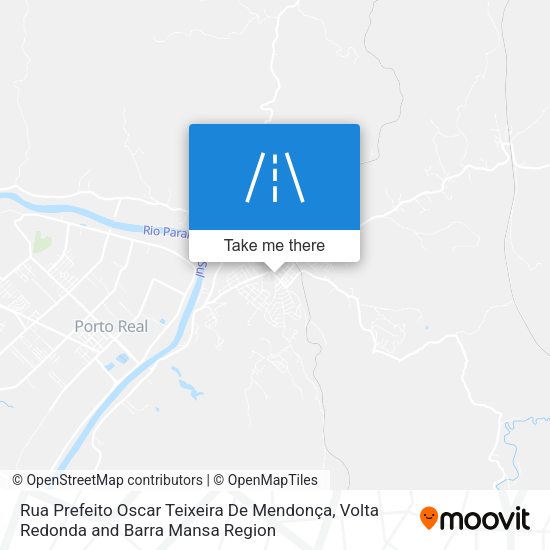 Rua Prefeito Oscar Teixeira De Mendonça map