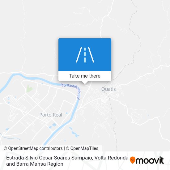 Estrada Silvio César Soares Sampaio map